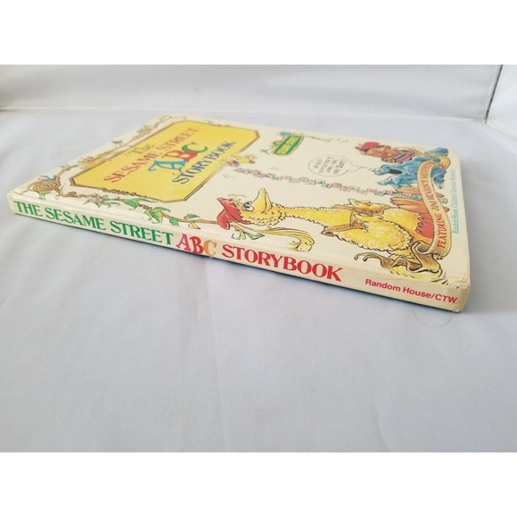 Vintage The Sesame Street ABC StoryBook Jim Hensons Muppets 1974 Hardcover - Picture 3 of 8